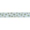 Northlight Blue Bumblebee Design Wired Spring Craft Ribbon 2.5" x 10 Yards